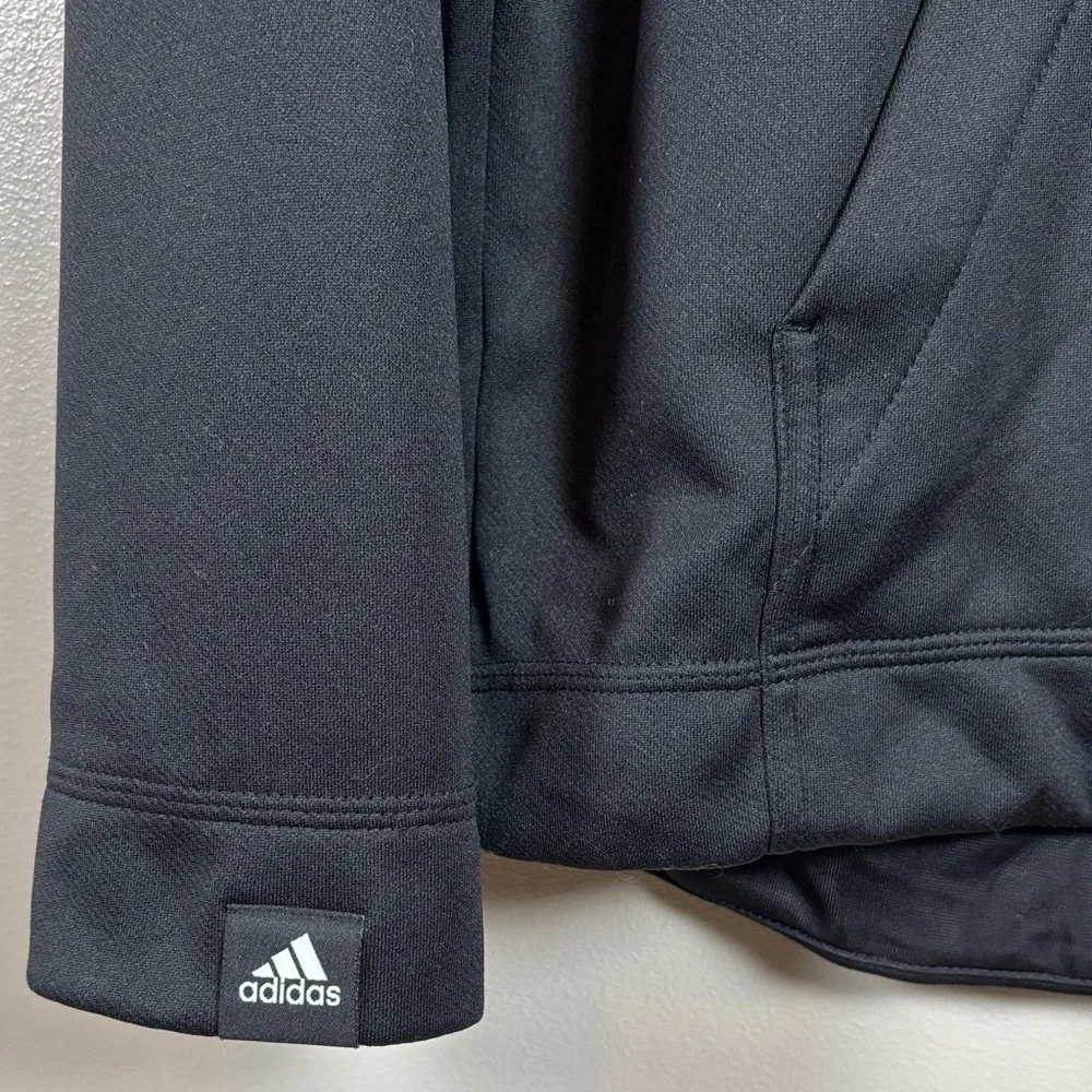 Adidas Men's Black Pullover Hoodie